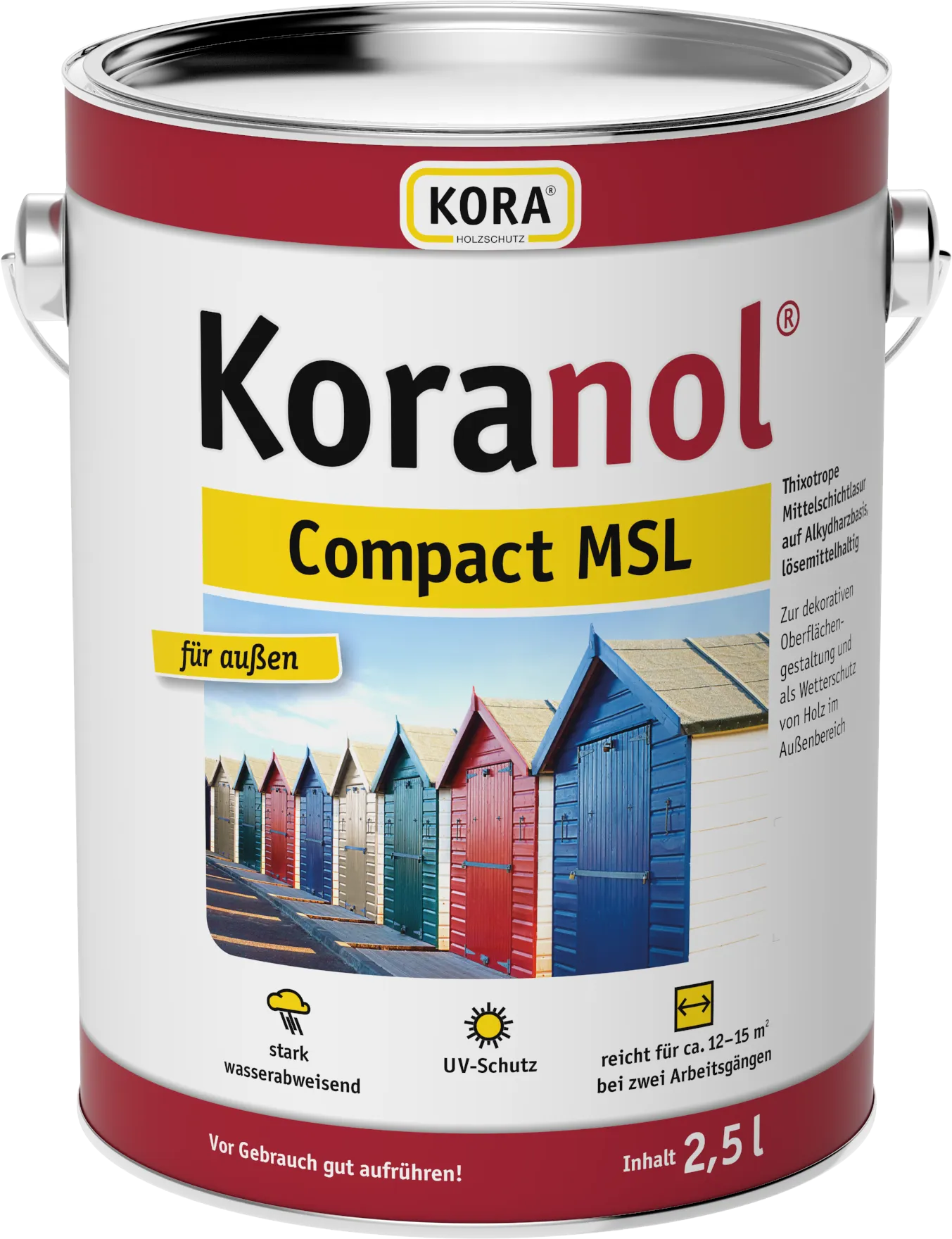 Lasure bois couche intermédiaire Koranol Compact MSL