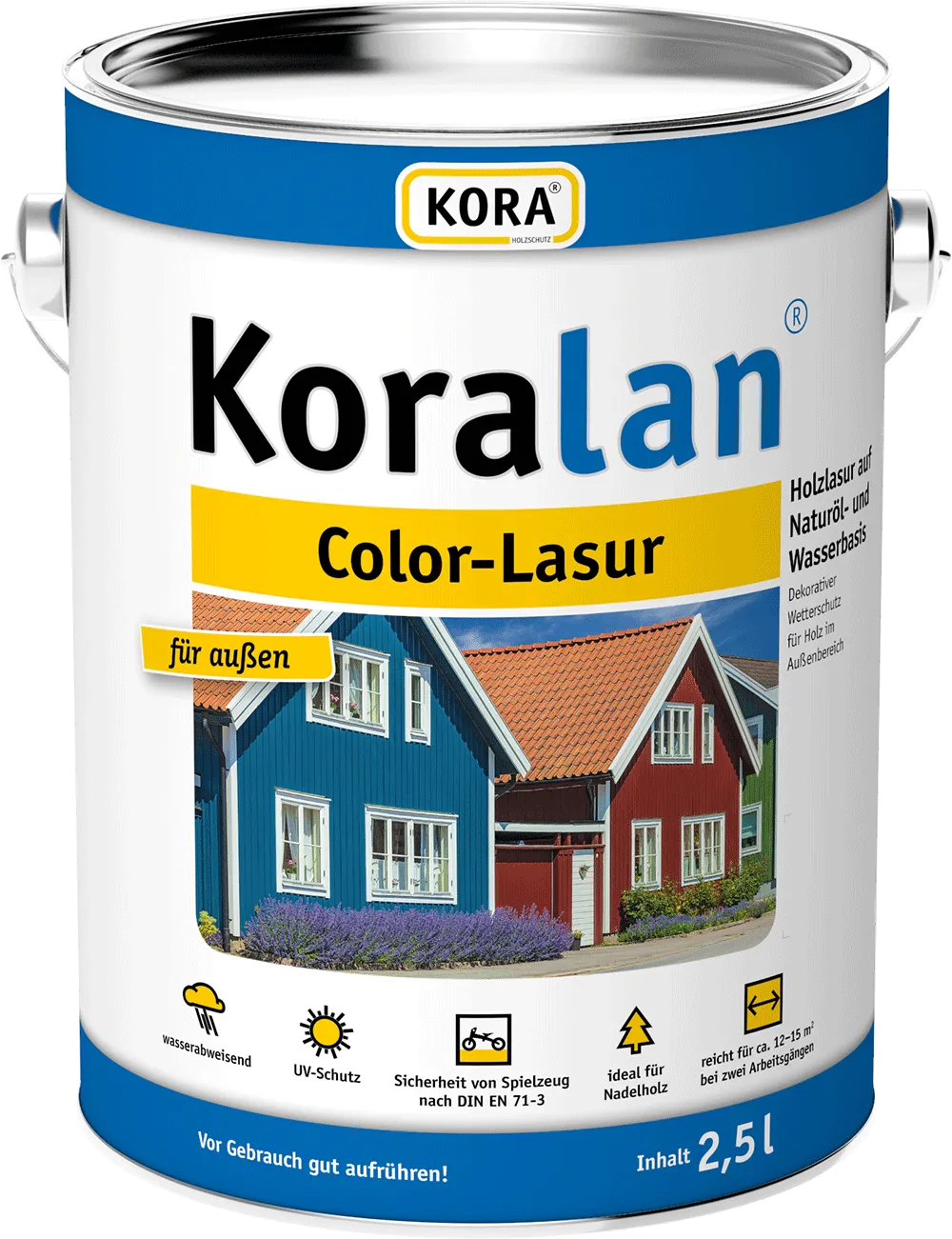 Lasure bois teintée Koralan Color-Lasur