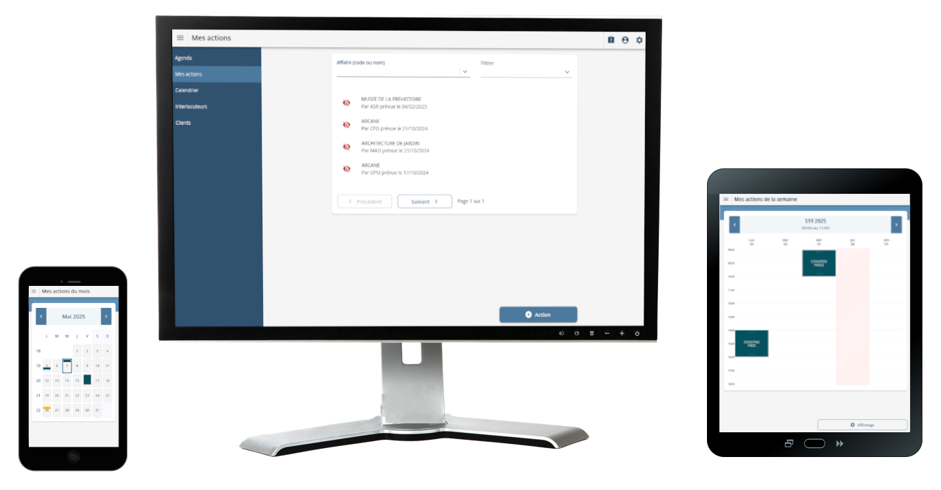 Module CRM de l'ERP Herakles 5