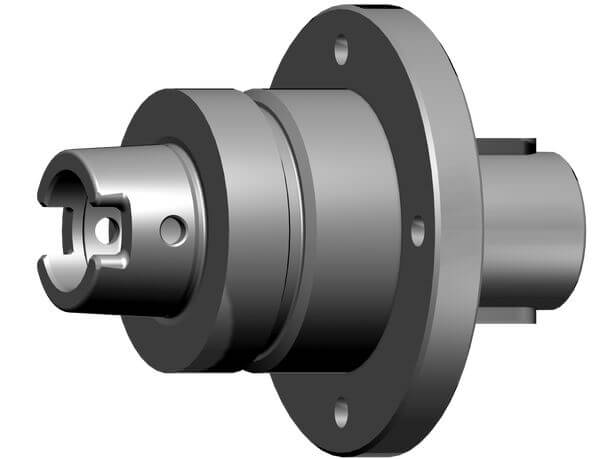 Mandrins HSK 63F modifiés - 35 double clavette, avec vis et couvercle