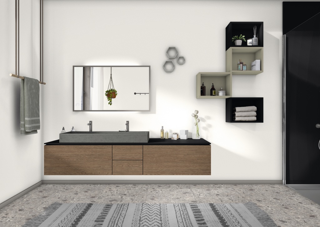 Panneau décoratif Egger Chêne Belmont marron 3