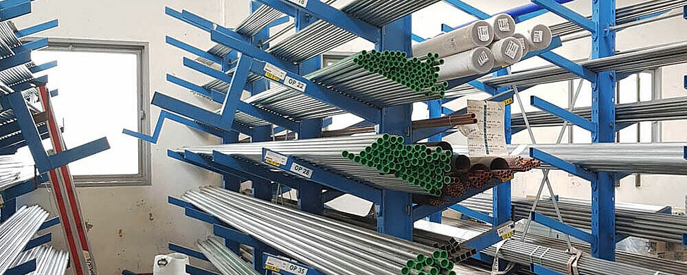 Rayonnage cantilever double face OHRA 4