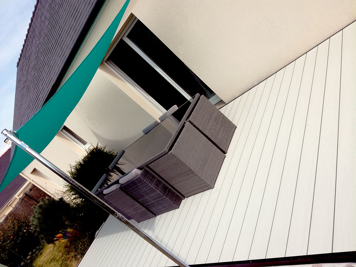 Terrasse Optima Plus Ecume 24