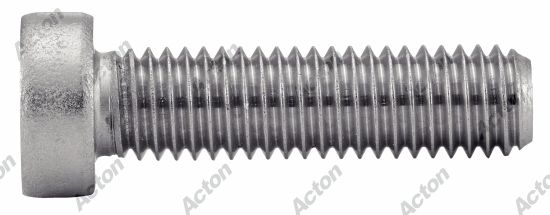 Vis à métaux DIN 7984 tête cylindrique réduite six pans creux inox A2 2