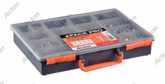 Coffret ISO 10642 Vis à métaux tête fraisée six pans creux inox A4 2