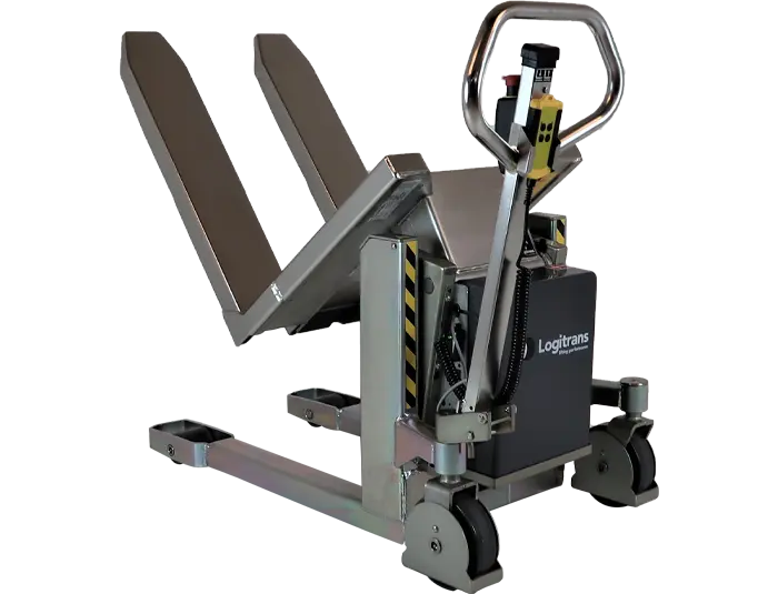 Gerbeur électrique inox basculeur LOGITILT 1000 kg 2