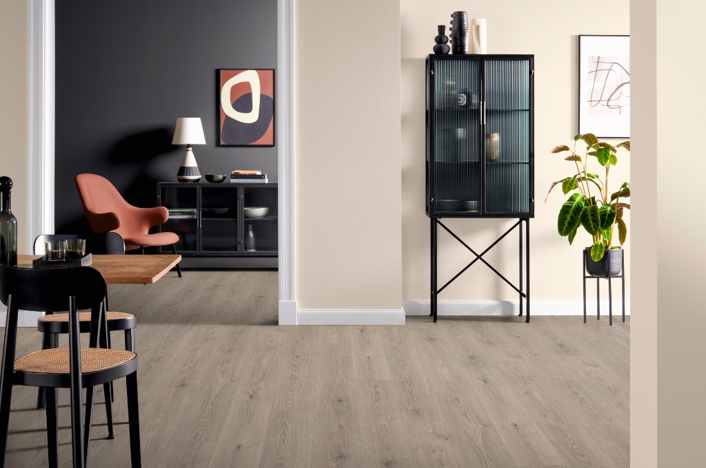 Lame de sol stratifié hydrofuge EGGER Grey Treviso Oak 4