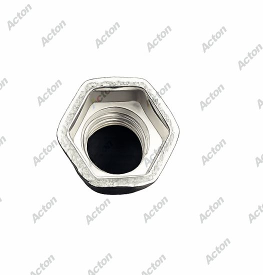 Écrou à sertir hexagonal à tête fraisée affleurante inox A2 Acton 2