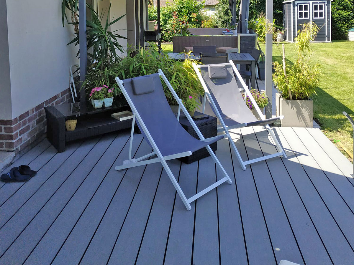 Terrasse Optima Eko Basalte 39