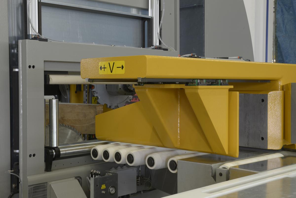 Machine de taille de poutres Essetre Techno Turn EVO 2