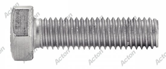 Vis à métaux tête hexagonale filetage total DIN 933 inox A4 Acton 2