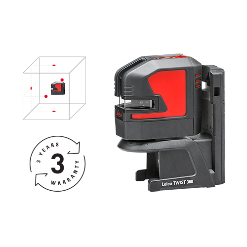 Niveau laser 5 points Leica Lino P5-1