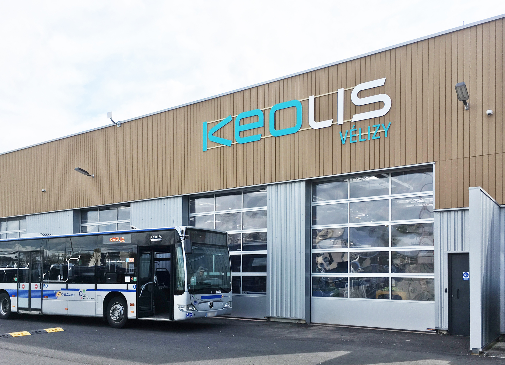 Dépôt de bus de Vélizy