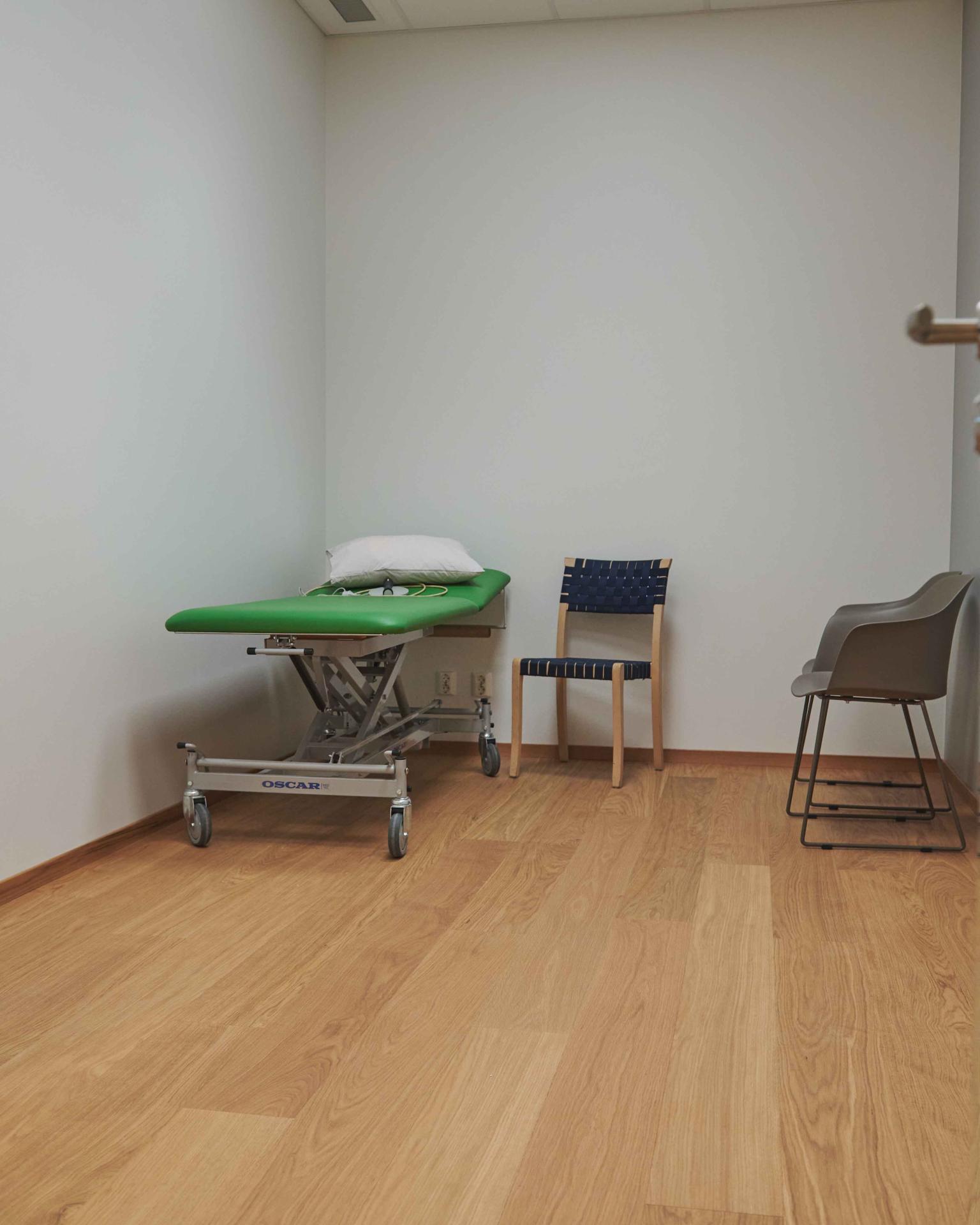 Confort et chaleur dans un espace médical (clinique Atleva)