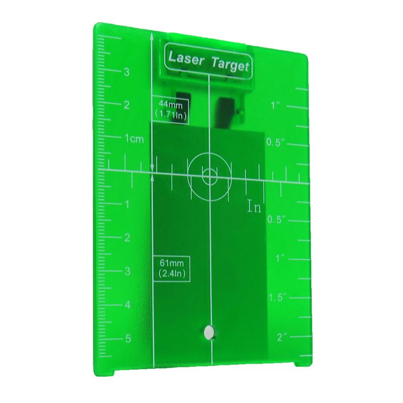 Plaque de mire verte Leica pour laser vert