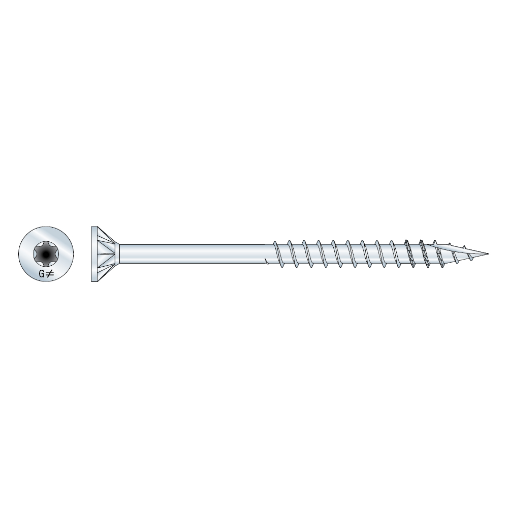 TTSFS Vis bois tête fraisée - Inox A4 2