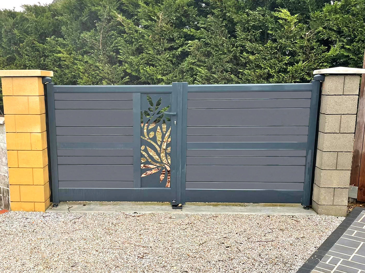 Portail Battant Graphite 3