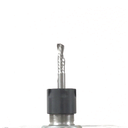 Fraise CNC Yeti Tool 1 dent compression carbure 3
