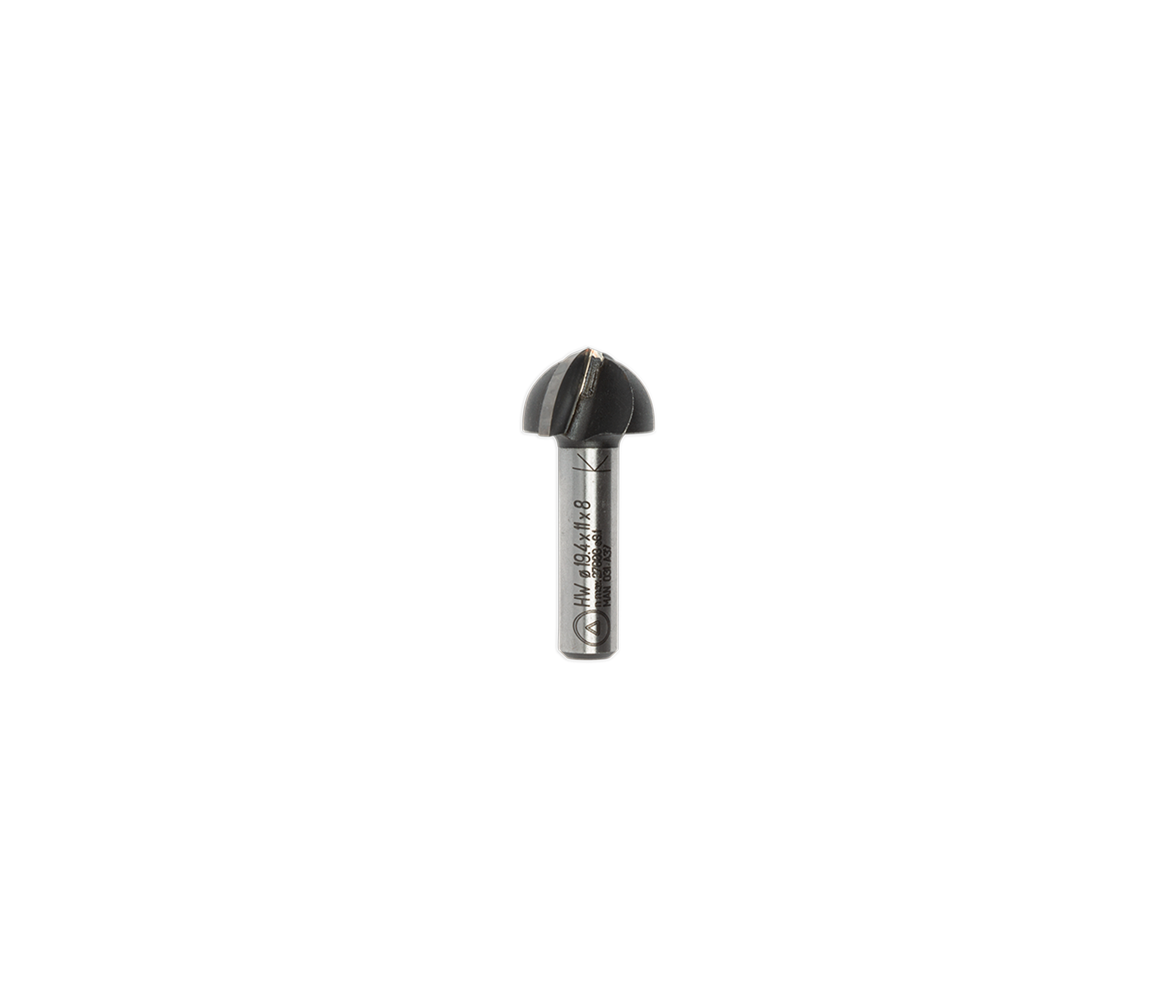 19,4mm X 11mm Fraise à gorge Shaper 2
