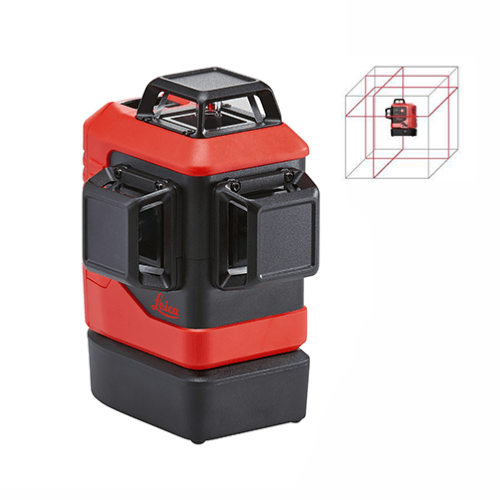 Niveau laser 3 plans 360° Leica Lino L6RS Pack Essentiel