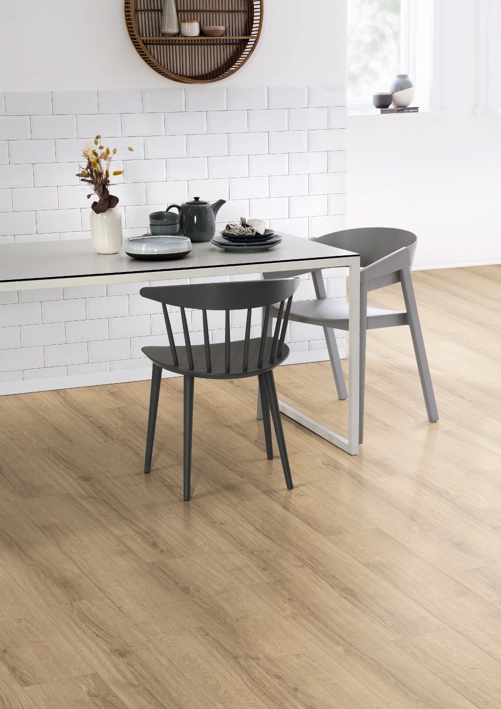 Lame de sol stratifié hydrofuge EGGER Light Brown Sherman Oak 2