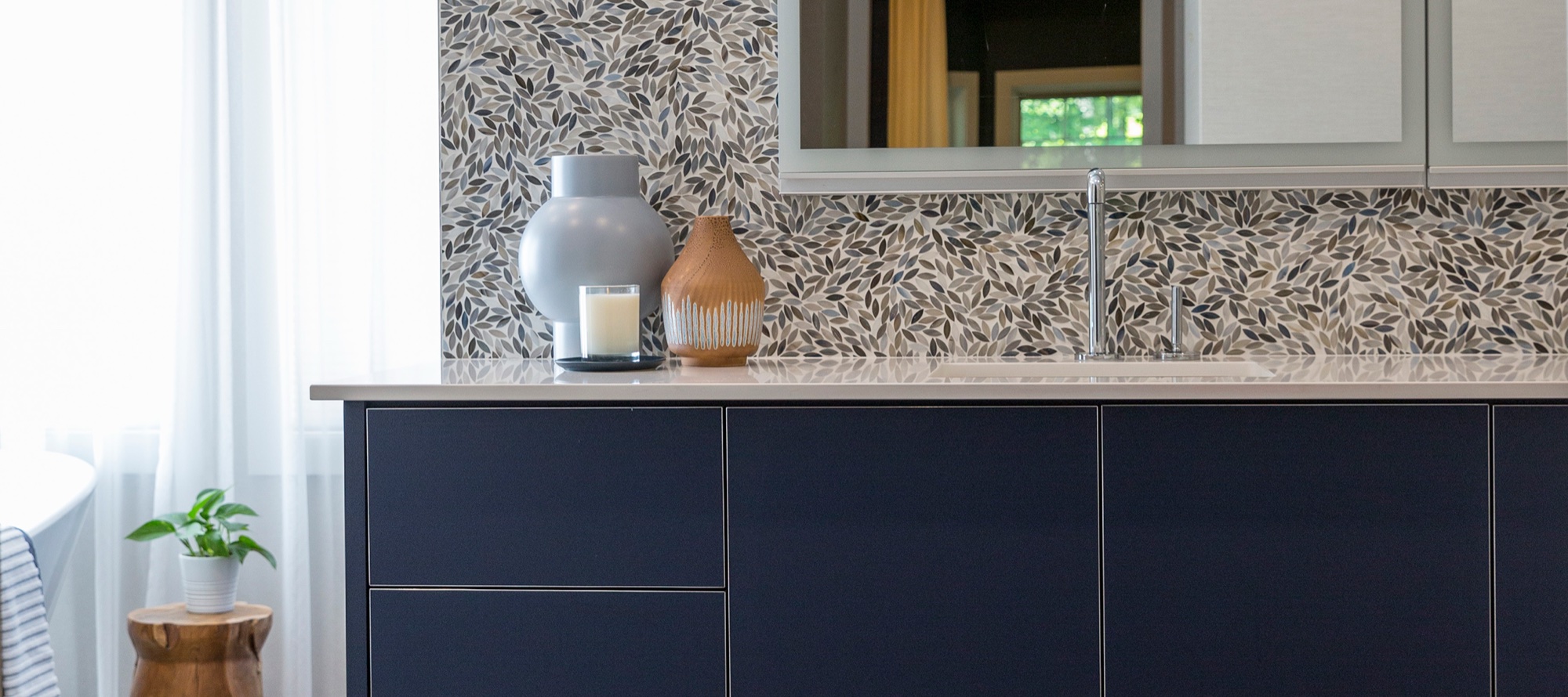 Salle de bain d'inspiration hôtel européen – Evolo Design, Ohio