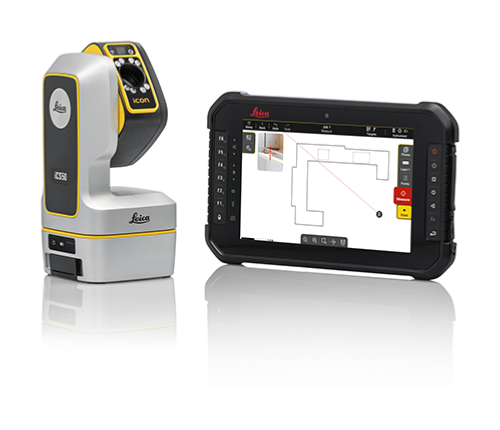 Logiciel de gabarits numériques Leica iCON Trades
