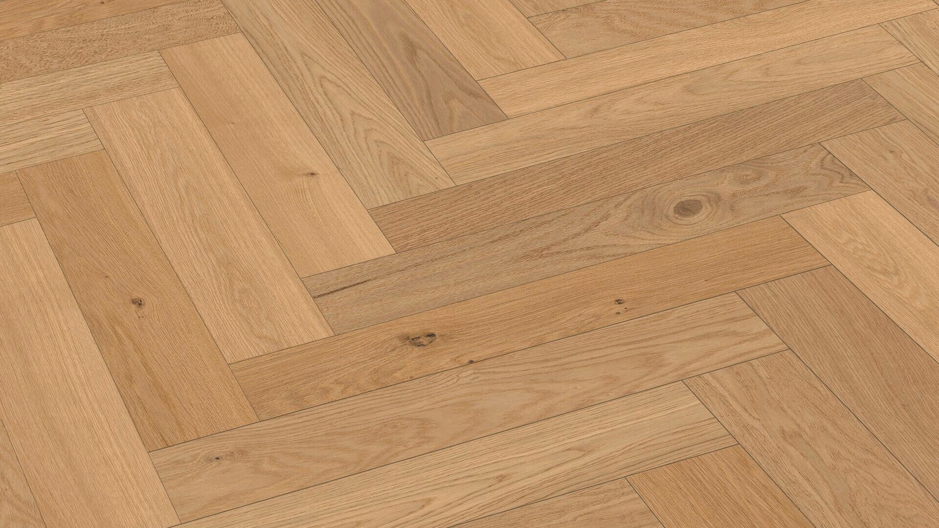20231 — Lame de parquet contrecollé MEISTER Lindura HS 500 chêne Classic oak cream white 2