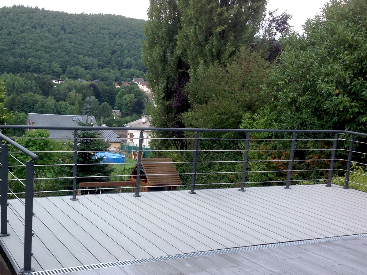 Terrasse Optima Plus Basalte 97