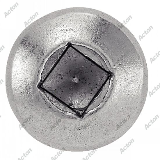 Vis à tôle tête cylindrique empreinte carrée inox A2 - DIN 7981 Acton 3