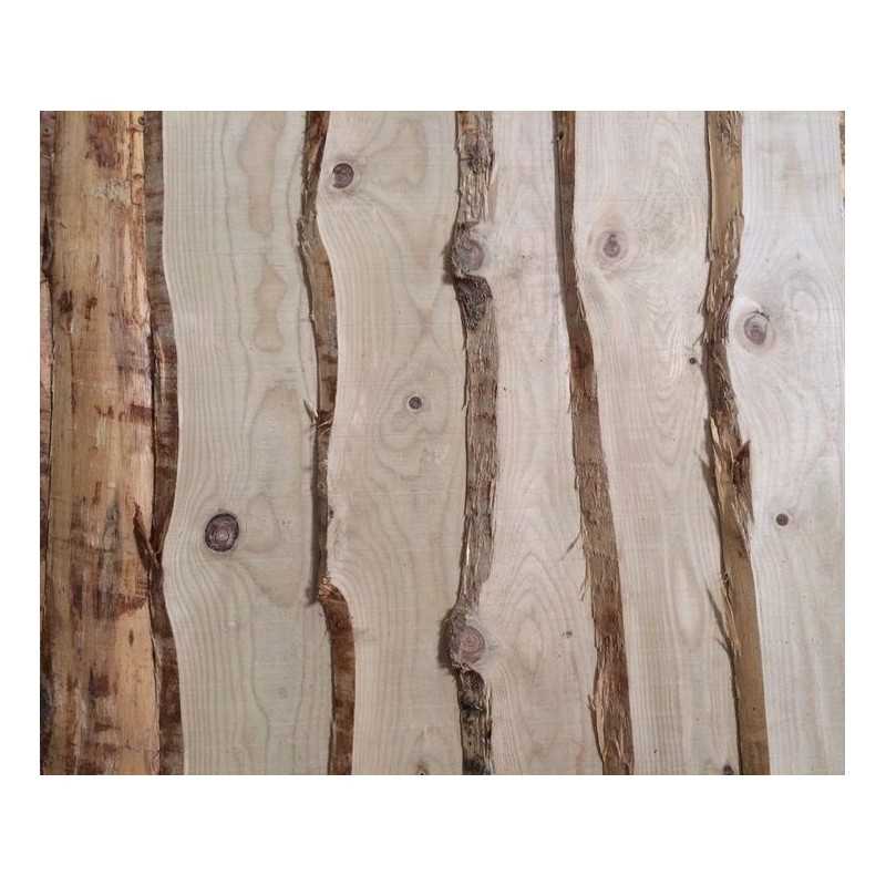 Planche non délignée Épaisseur 21mm Douglas Naturel Raboté 4m