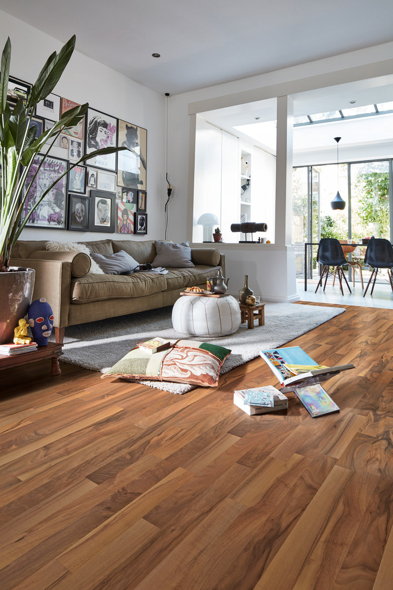 Sol stratifié Meister LC 55 Walnut 00211