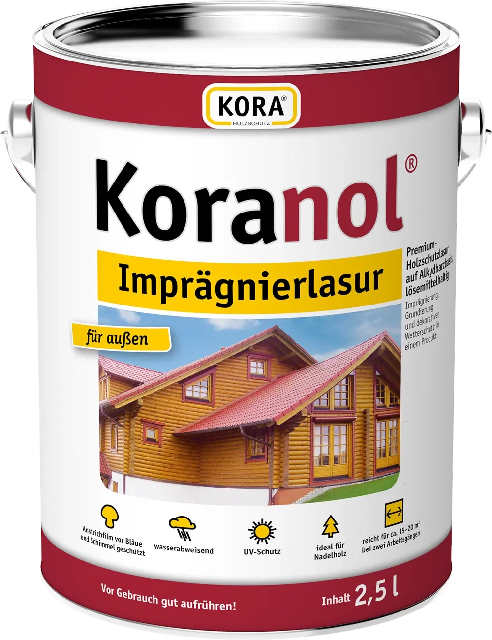 Lasure d'imprégnation bois Koranol Imprägnierlasur