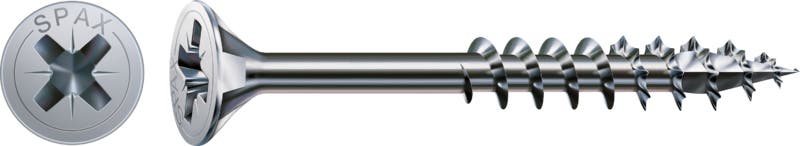 Vis universelle SPAX WIROX tête fraisée Ø 3.5–5 mm