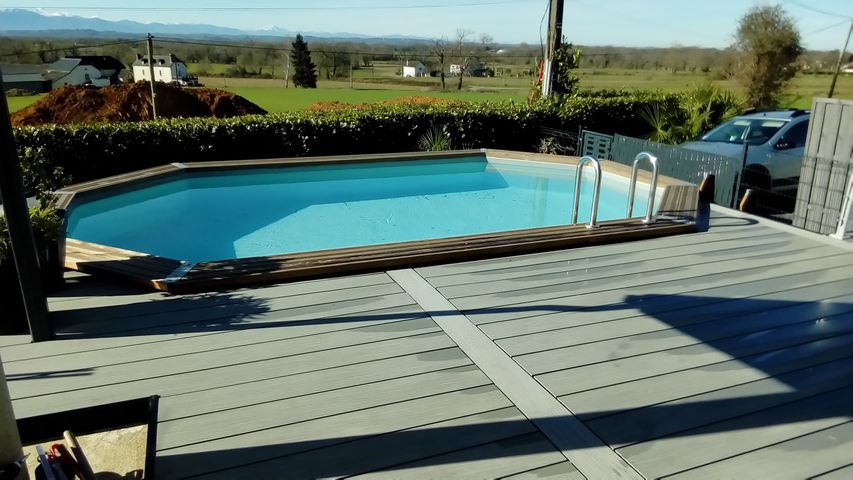 Terrasse Optima Plus Basalte 50