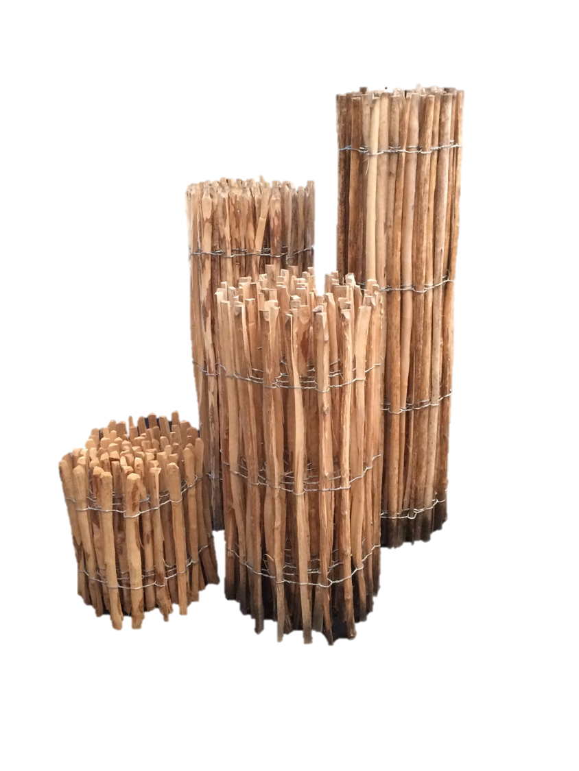 Ganivelle en noisetier 5 x H1.50 m 2
