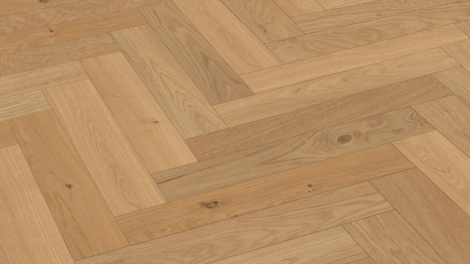Lame de parquet contrecollé MEISTER Lindura HS 500 chêne Classic oak
