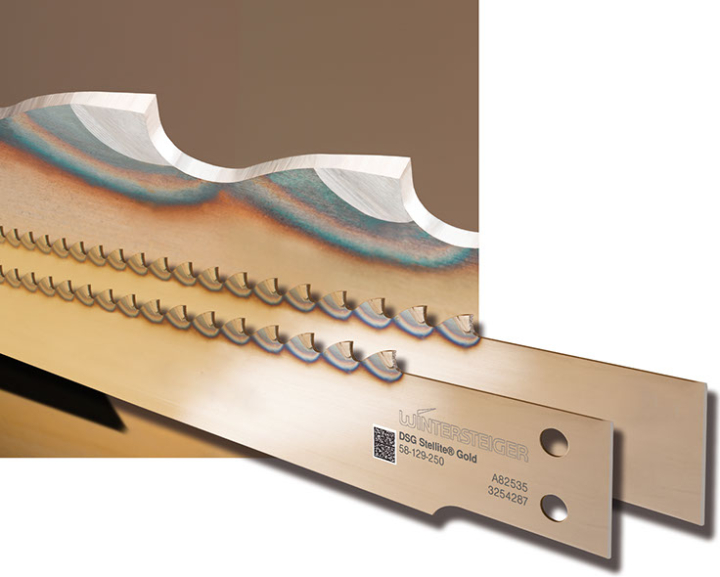Lame de scie alternative Stellite Wintersteiger DSG Gold Silver