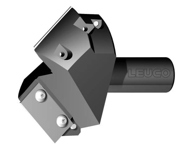 Porte-outils à queue EcoPro HW LEUCO - coudé