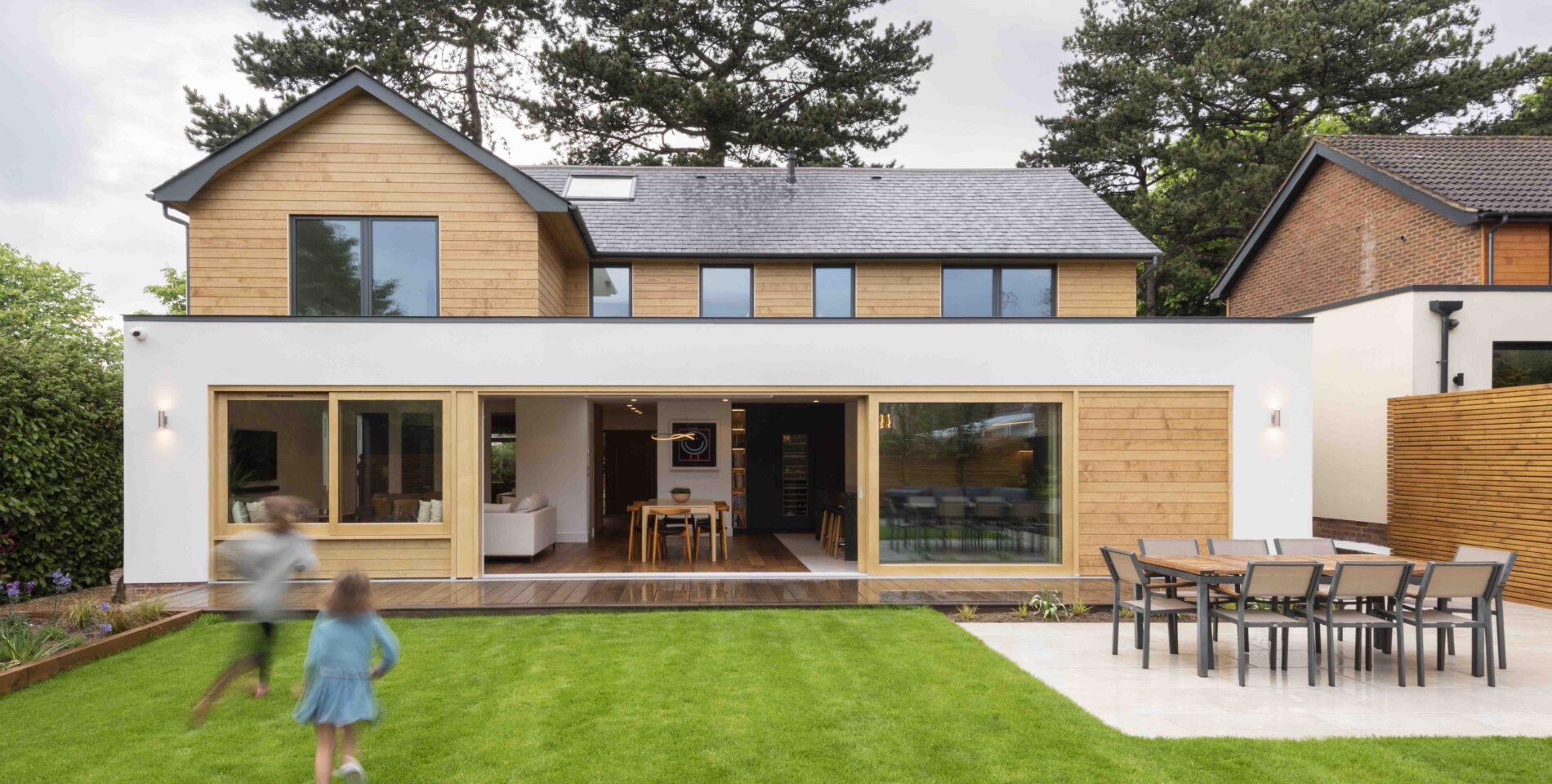 Rénovation totale d'une maison avec l'Accoya