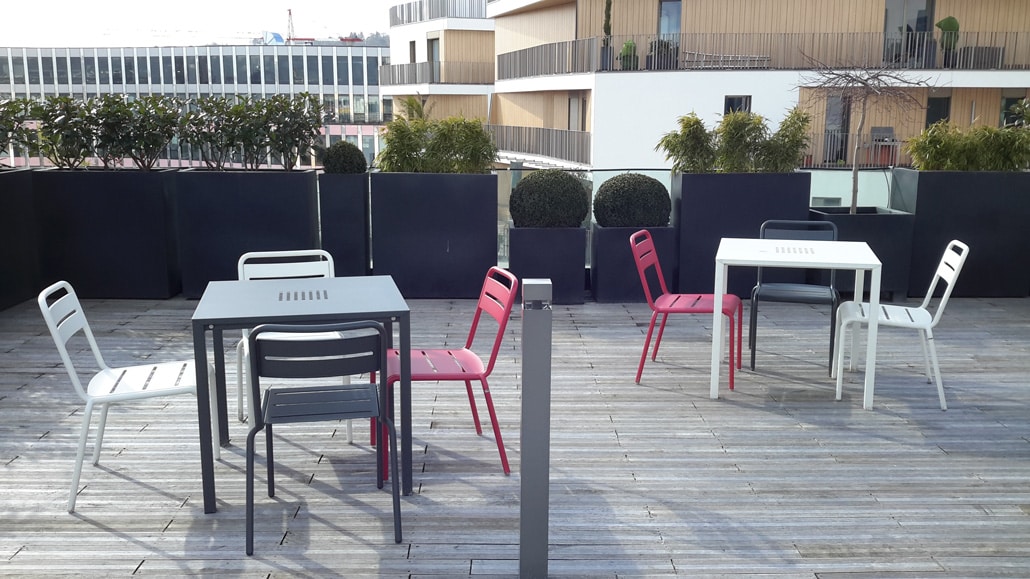 Terrasse à Boulogne-Billancourt, Paris