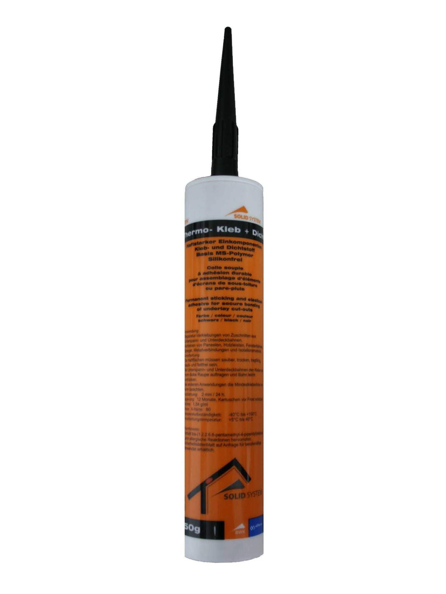 Mastic-colle BWK Thermo Kleb&Dicht en cartouche MS Polymer