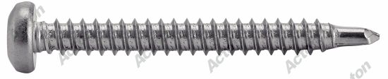 Vis autoperçantes tête cylindrique six lobes inox A4 - DIN 7504 m 2