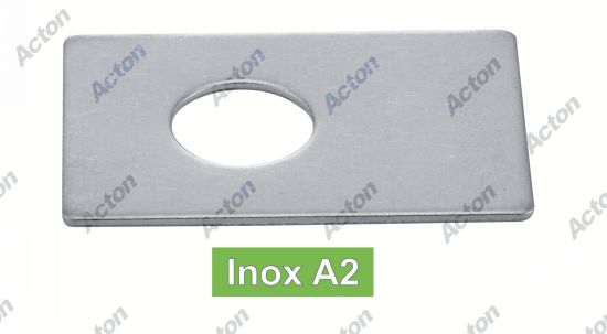 Freins d'ecrous rectangulaires inox A2 - NFE 25540 Acton