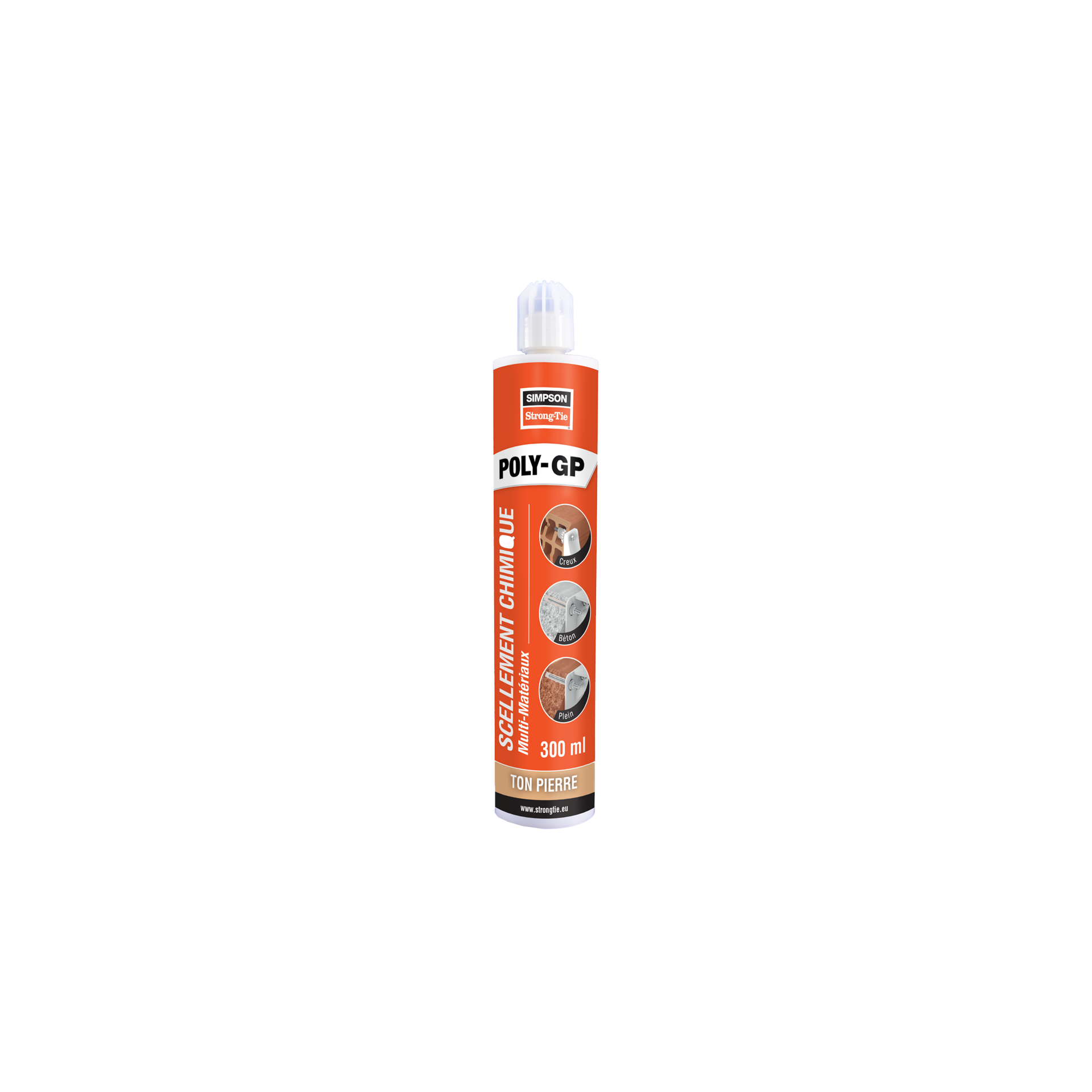 Scellement chimique polyester pour poteaux de clôture et portail