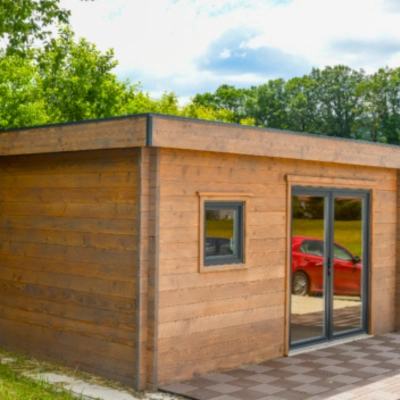 Chalets et studios de jardin en Douglas 2