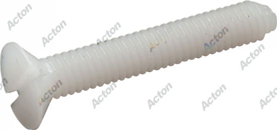 Vis nylon tête fraisée fendue type DIN 963 Acton