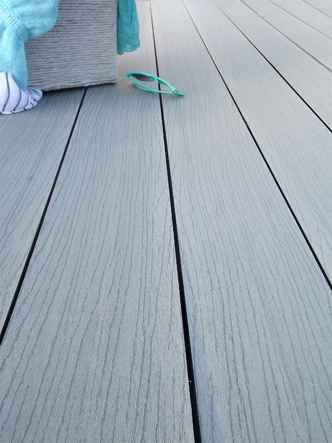 Terrasse Optima Plus Basalte 85