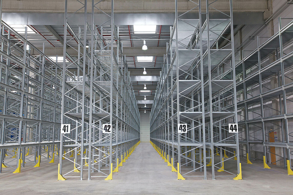 Rayonnage à palettes OHRA en acier laminé à chaud 3