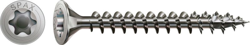 Vis universelle SPAX inox A2 tête fraisée Ø 3–6 mm